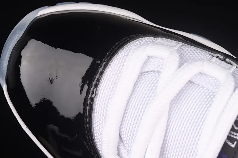 All categories Air Jordan Jordan series basketball shoes Air Jordan 11 F version Air Jordan 11Concord aj11 Concord black and white replica basketball shoes 378037-100